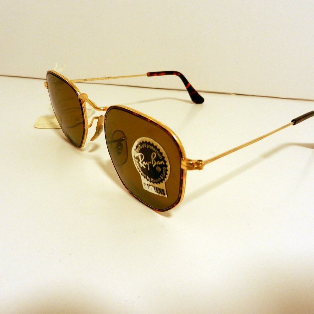 B&L Ray-Ban Classy W2184 XUAS ADGE BrownTortoise G-15 Lenses NOS Sunglasses 3566 - Picture 8 of 14